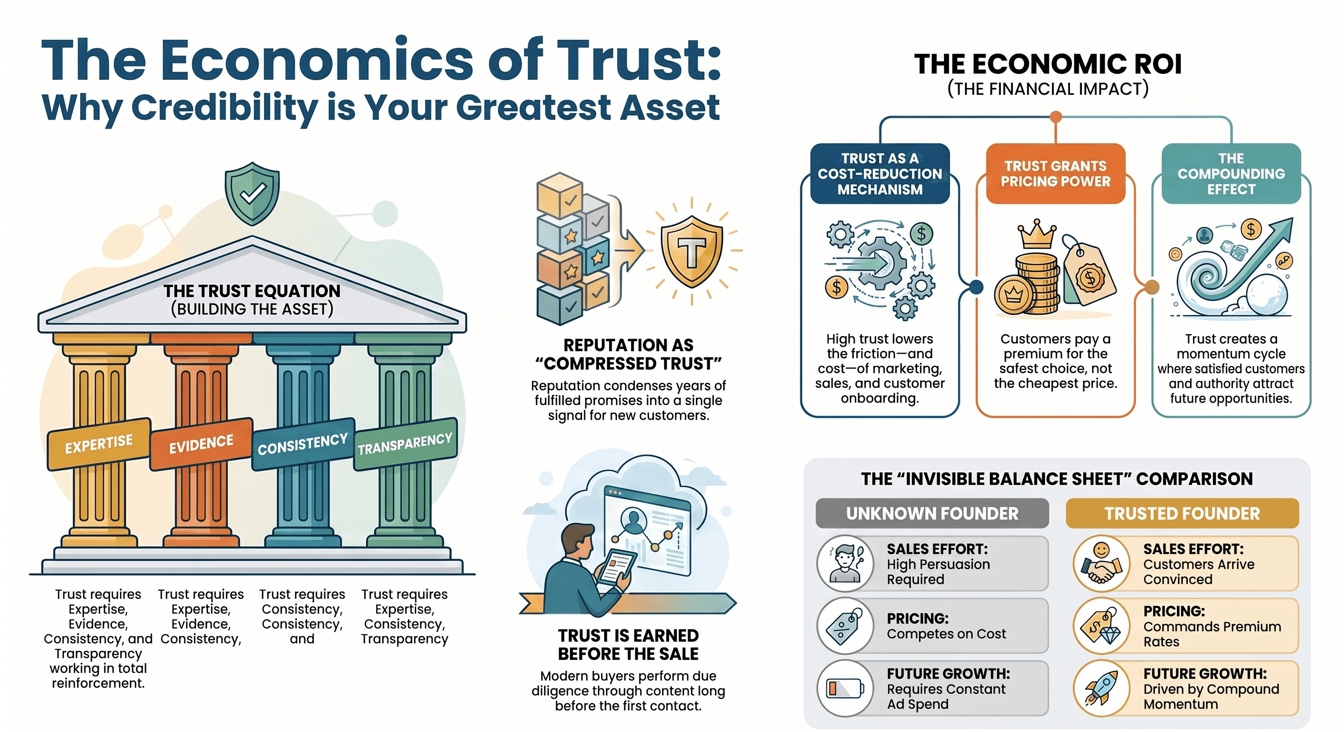 The Economics of Trust chapter illustration