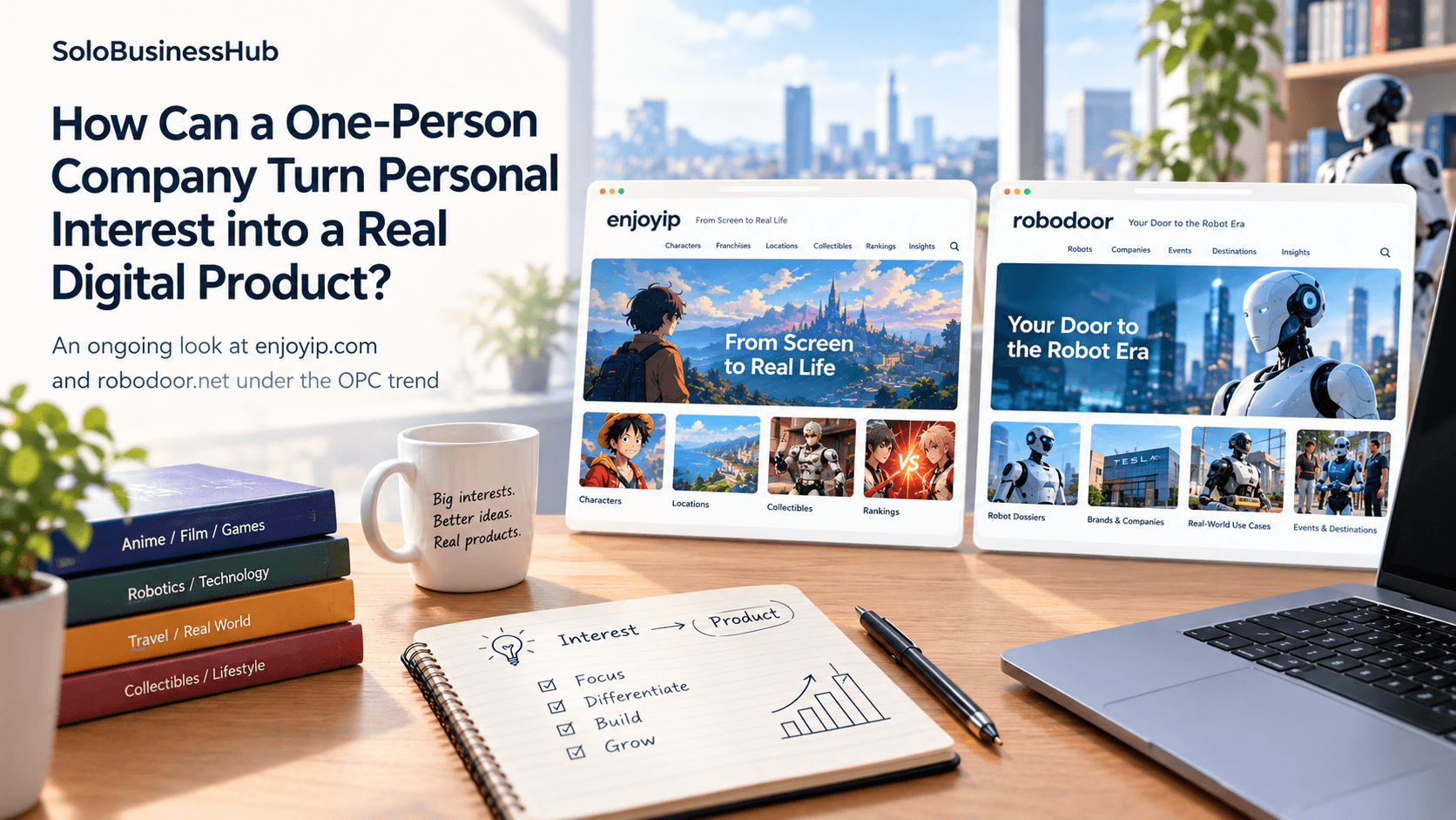 How Can a One-Person Company Turn Personal Interest into a Real Digital Product?